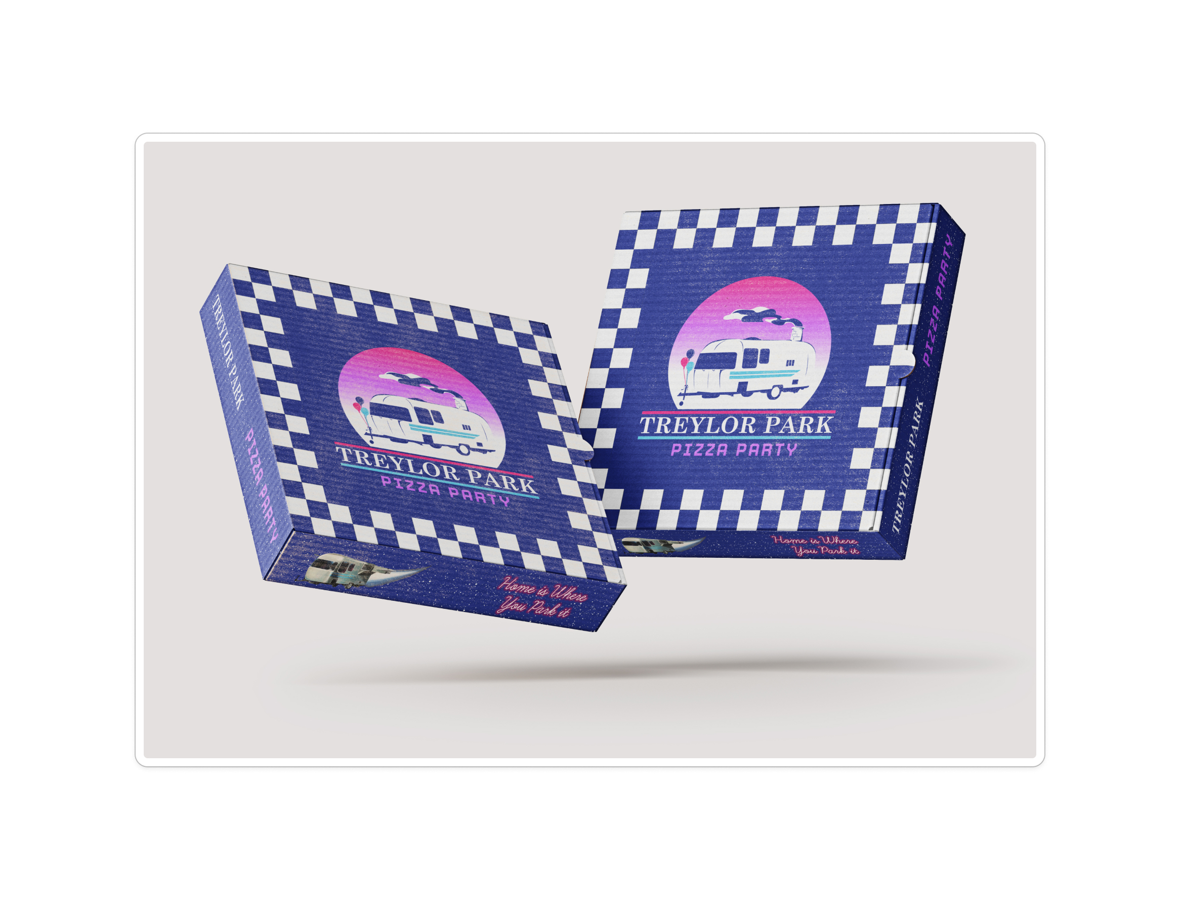 Treylor Park Pizza Party packaging
